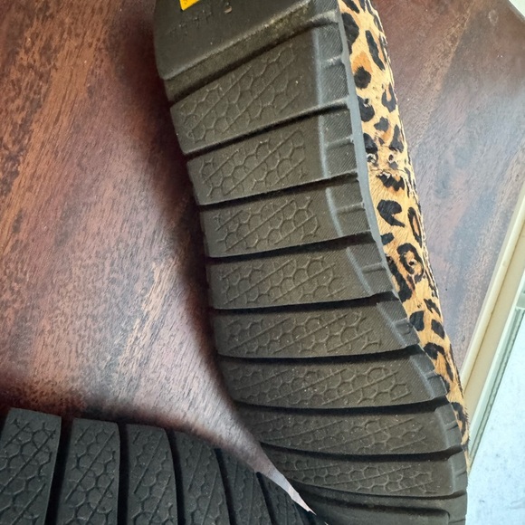 Cole Haan Leopard Pattern Lace-Up Shoes 9.5 - Picture 8 of 9